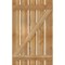 Ekena Millwork Spaced Board-n-Batten Shutters w/Z-Bar, Rough Sawn Western Red Cedar, 28 7/8W x 46H, PR RBS06Z29X046RWR - alternate 4
